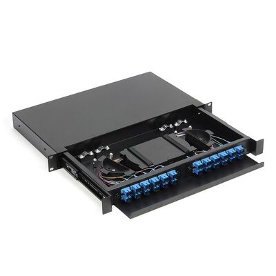 Rack Mount Slidable Fiber Distribution Unit Ftth Junction Box